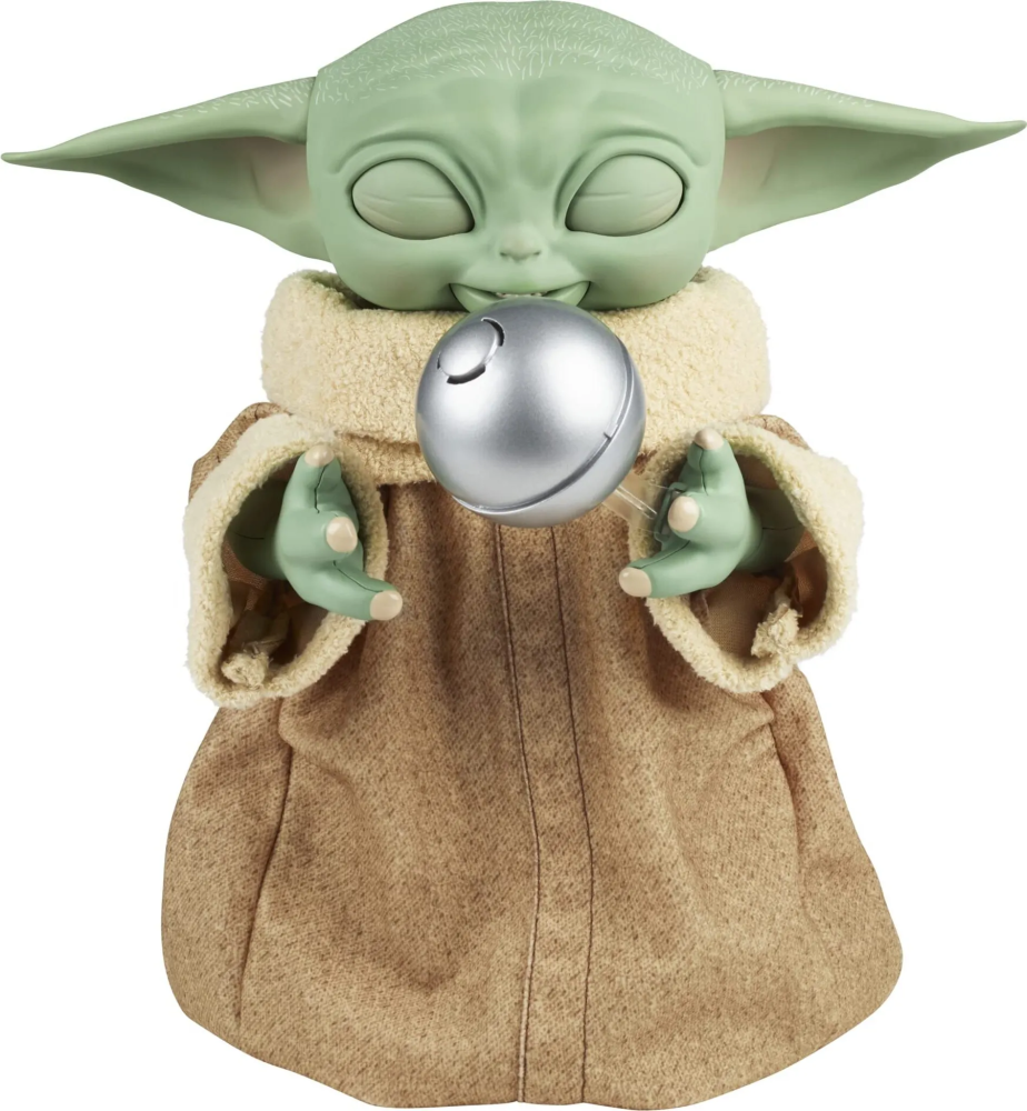 Star Wars The Mandalorian Baby Yoda Galactic Snackin Grogu 23 cm